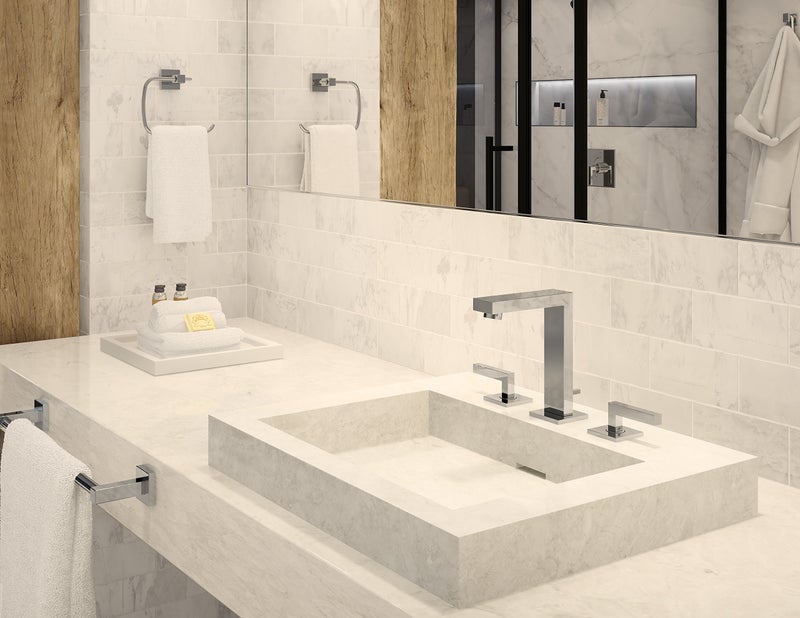 Symmons 363TB-18 Duro 18 in. Wall-Mounted Towel Bar in Polished Chrome - Image 4